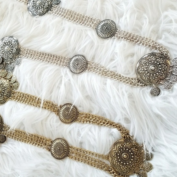 GOLD BELLY CHAIN / BELT or Necklace festival main image 2